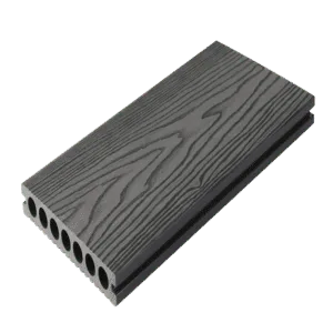 Revêtement de sol WPC à drainage rapide pour les zones pluvieuses