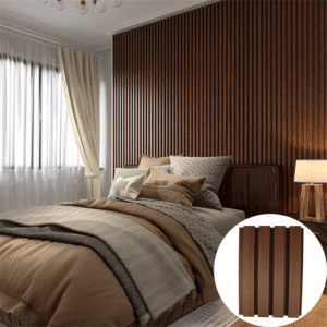 Interior Bedroom Decoration WPC Wall Panel