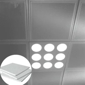 Soffitti decorativi in alluminio a clip