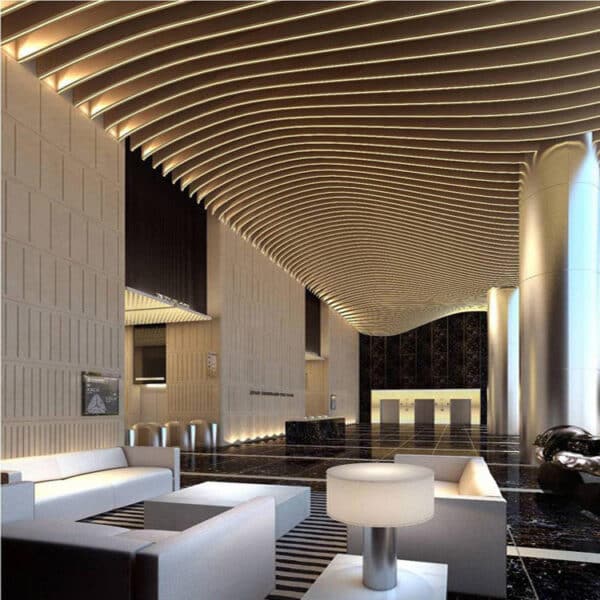 Creative Aluminum Wave Ceiling Systems