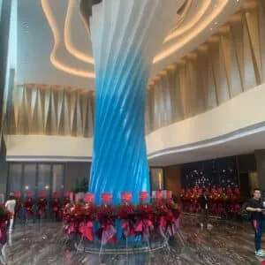 Spacious Art Aluminum Museum Wave Ceiling