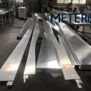 Custom Wave-Shaped Aluminum Baffles