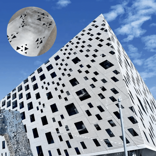 Aluminum Perforated Curtain Wall Panels Outdoor Wall Decoration Aluminum Wall Panel - Image 6