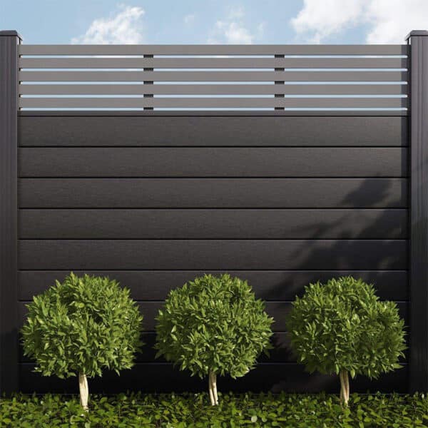 Wood-Plastic Composite Fence for Landscaping