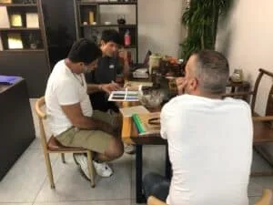 Customer Meeting in Office