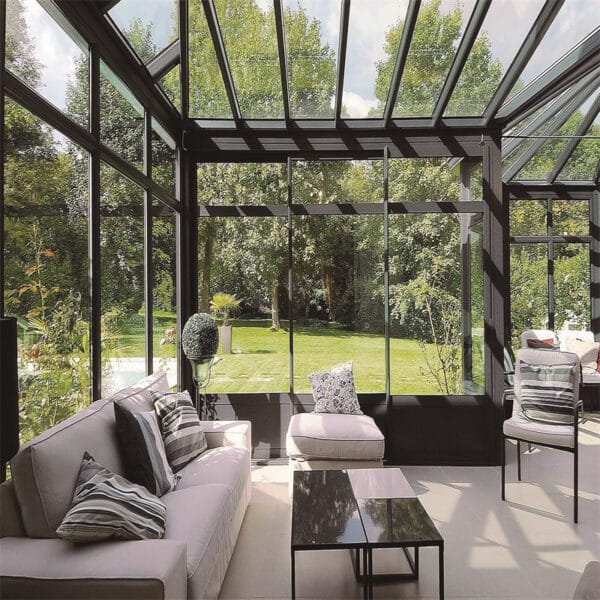 stylish glass room aluminum glass structure