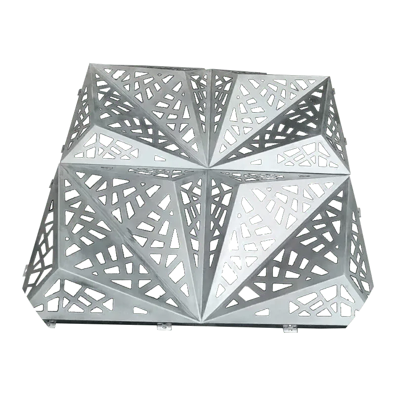Shaped Aluminum Perforated Wall Panel Outdoor Building Facade - Image 6
