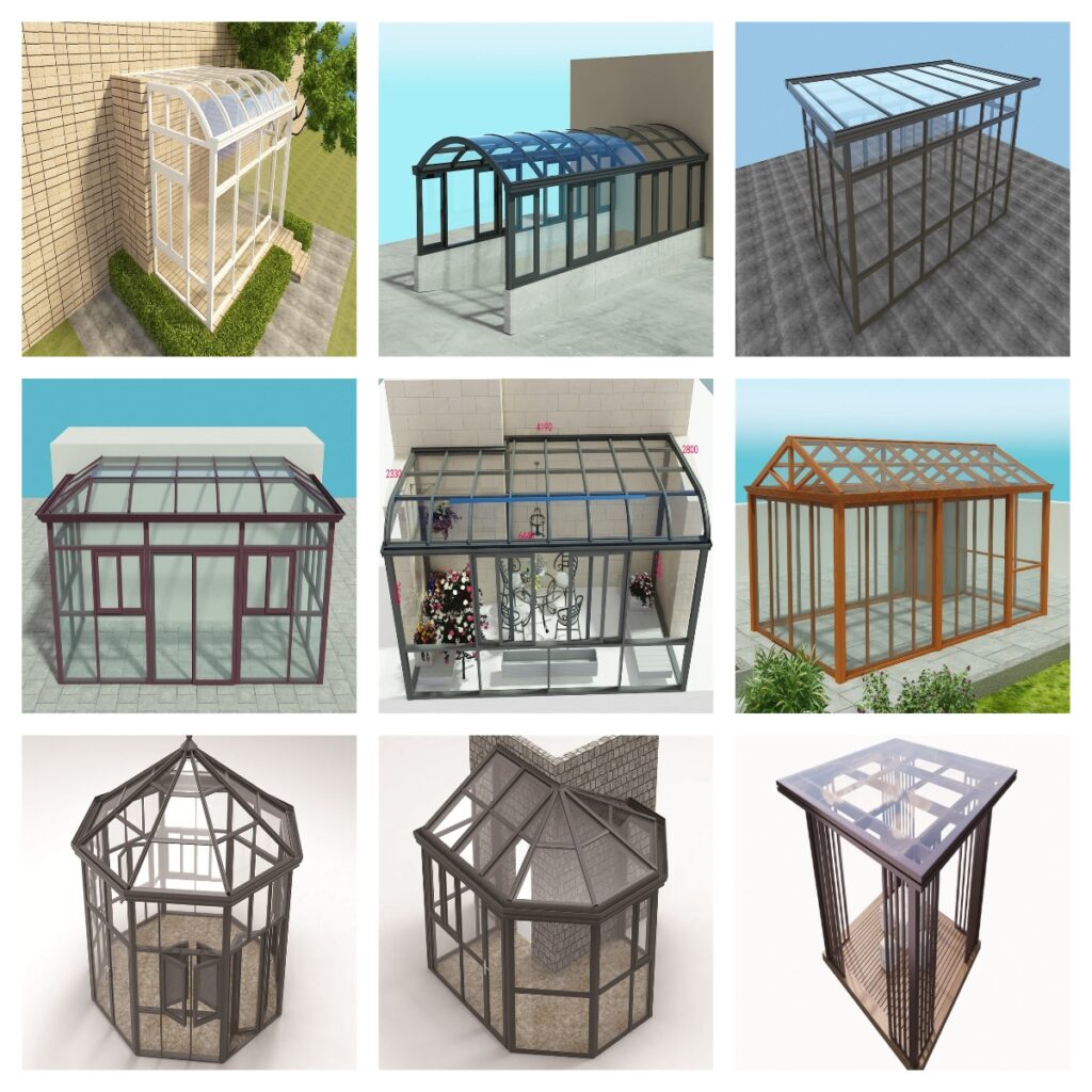 multi-color aluminum sunroom styles stylish sunroom solutions