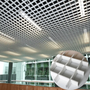 Indoor Aluminum Open Grid Ceiling Panels