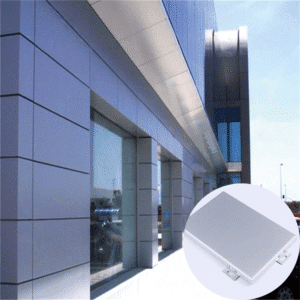 Aluminum building facade wall cladding panel