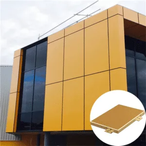 Revestimiento de aluminio Architectural Gold
