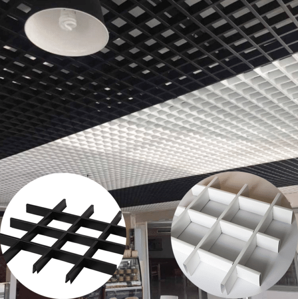 Aluminum Grille Ceiling Panels