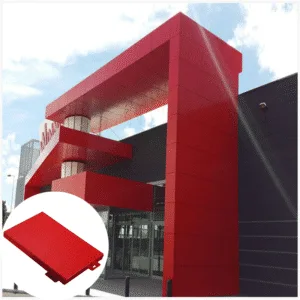 Panneaux de façade en aluminium à haut rendement énergétique