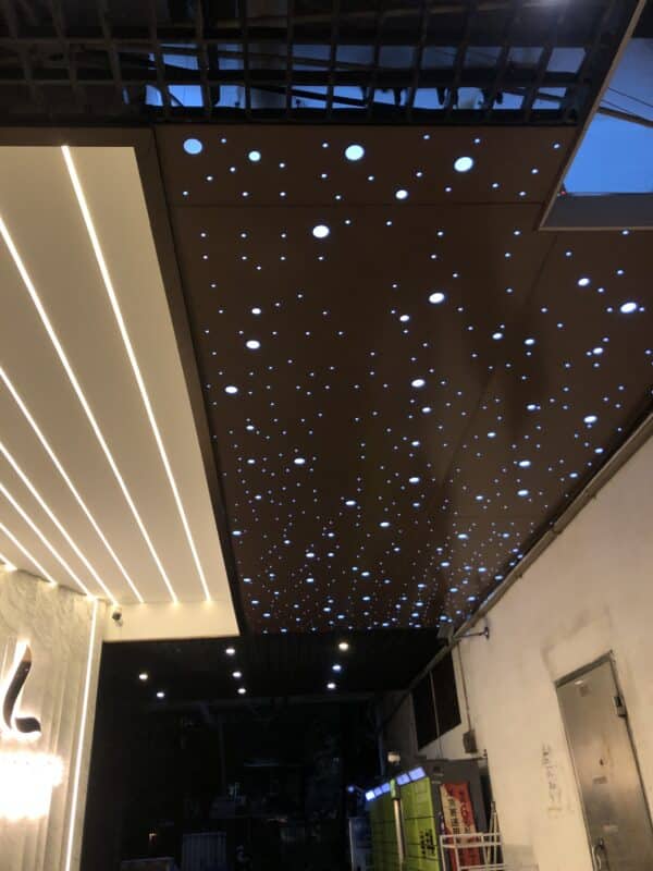 indoor aluminum perforated ceiling panels