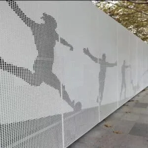 Алюминиевые перфорированные панели на заказ