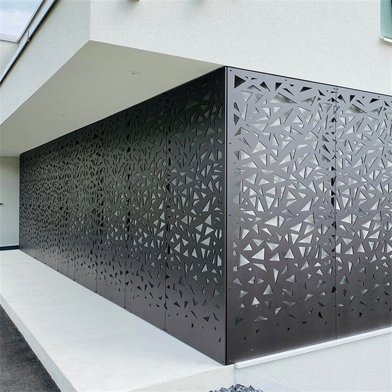 Modern Minimalist Aluminum Facade