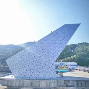 PVDF Coating Perforated Aluminum Facade
