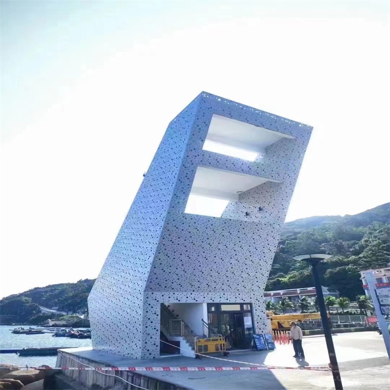 Energy-Efficient Aluminum Perforated Facade