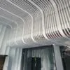 High-Quality Curved Aluminum Baffle Ceilings