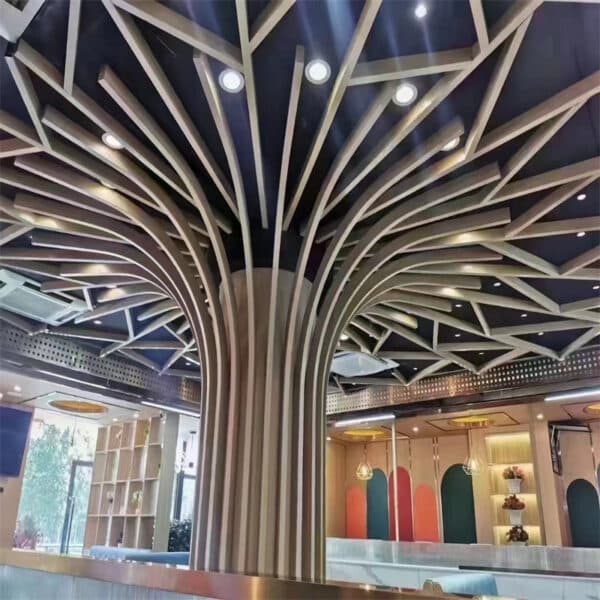 Architectural Aluminum Wave Ceiling Designs