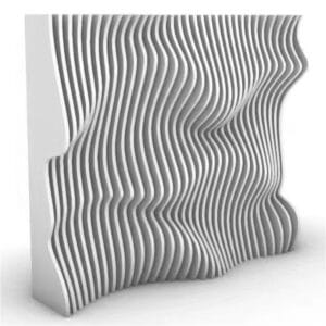 Creative Corrugated Aluminum Wave Baffle Panel