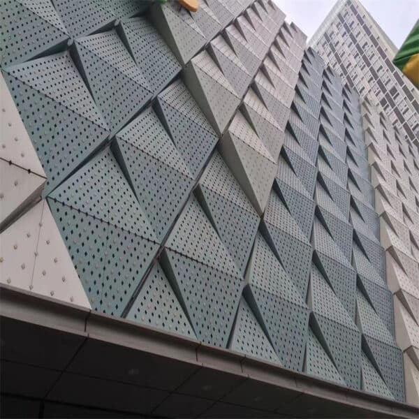 aluminum hollow curtain wall