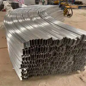 Perfiles deflectores de aluminio sin revestimiento