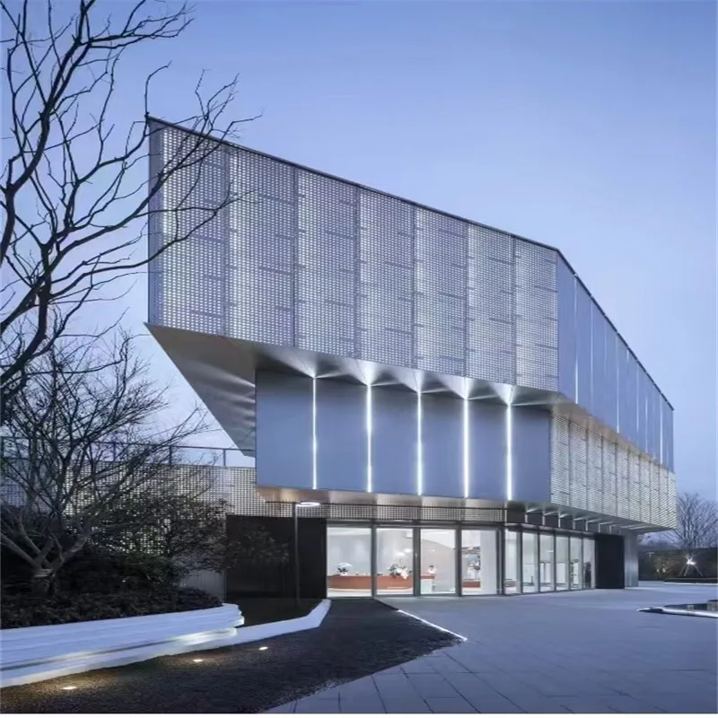 Алюминиевые перфорированные металлические панели