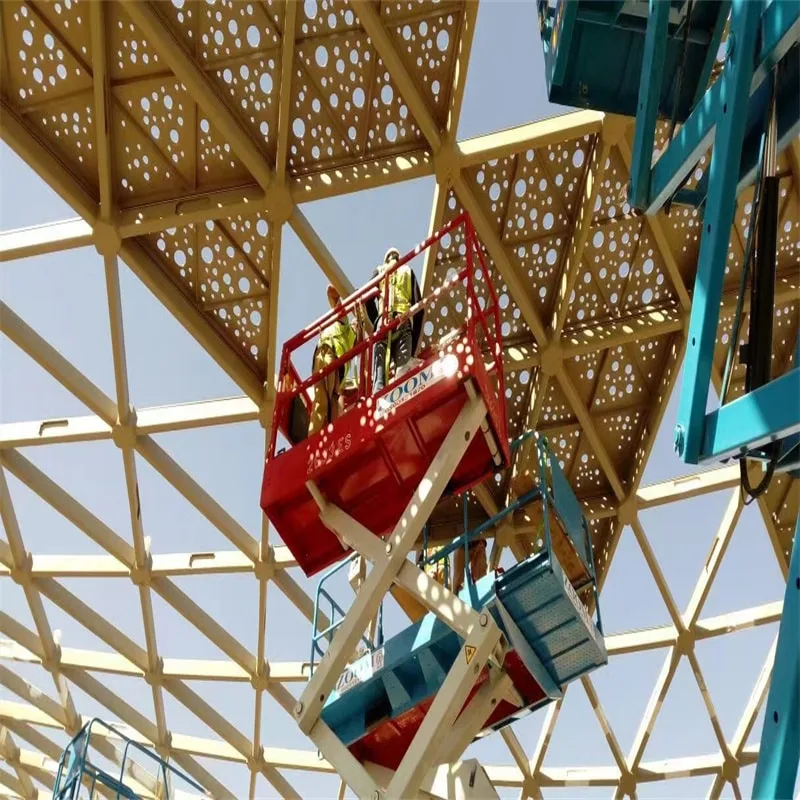 Алюминиевый полый потолок в натуральном стиле