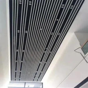 Corridor Aluminum Linear Arrangement Ceiling