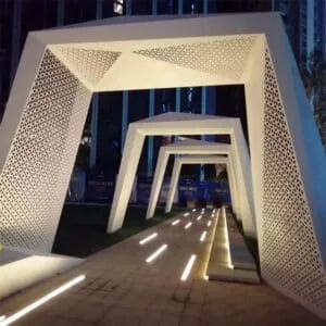 Exquisite aluminum skeleton design project