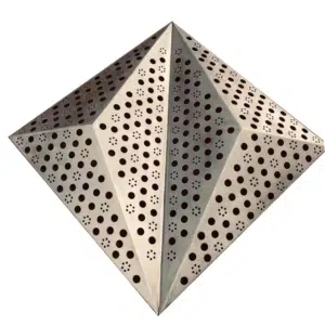 Panneaux en aluminium 3D personnalisés de forme irrégulière