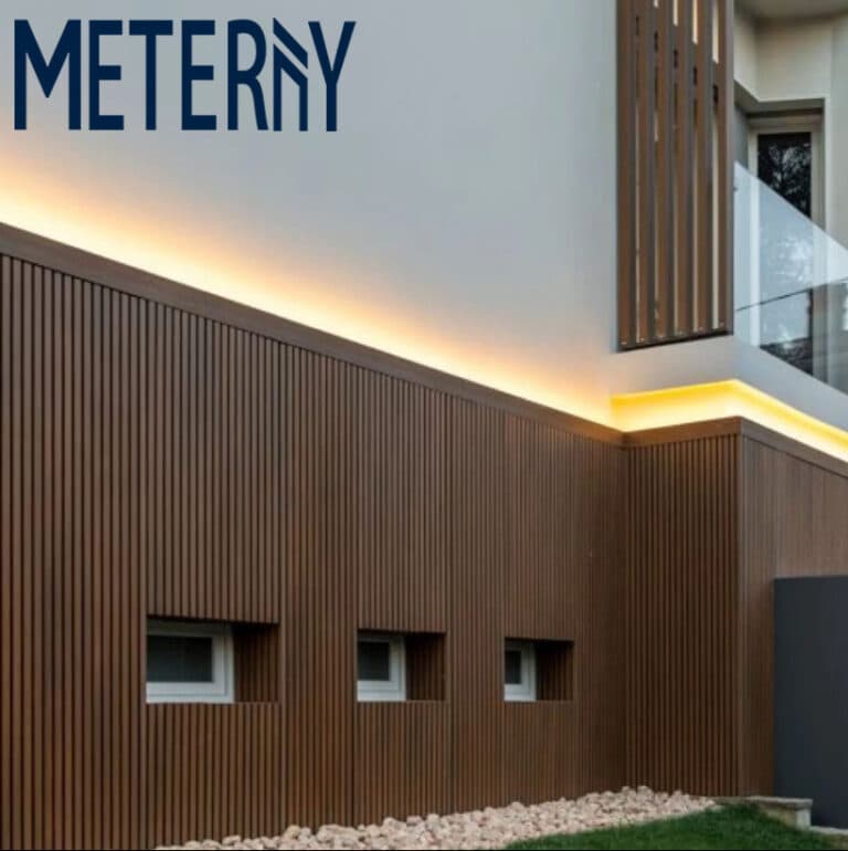 Outdoor WPC Wall Cladding for Privacy Garden Fence