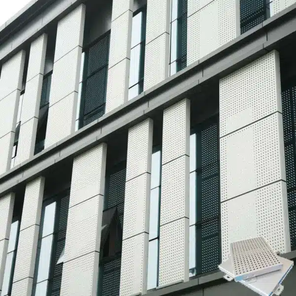 Aluminum Material Hollowed-Out Curtain Wall