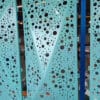 Irregular Blue Aluminum Perforated Sheet