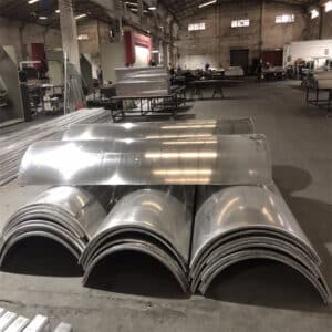 High-End Semi-curved Aluminum Cladding