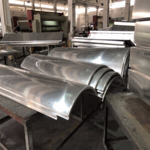 Decorative Semi-curved Facade Sheets