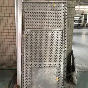 Pannello di rivestimento in alluminio perforato rombico