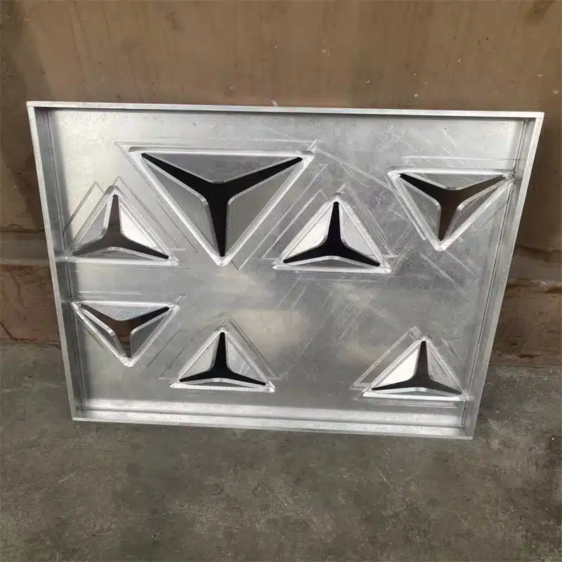Triangle-shaped Aluminum Facade Panels