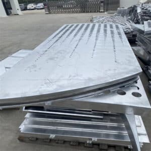 Panel hueco irregular de aleación de aluminio