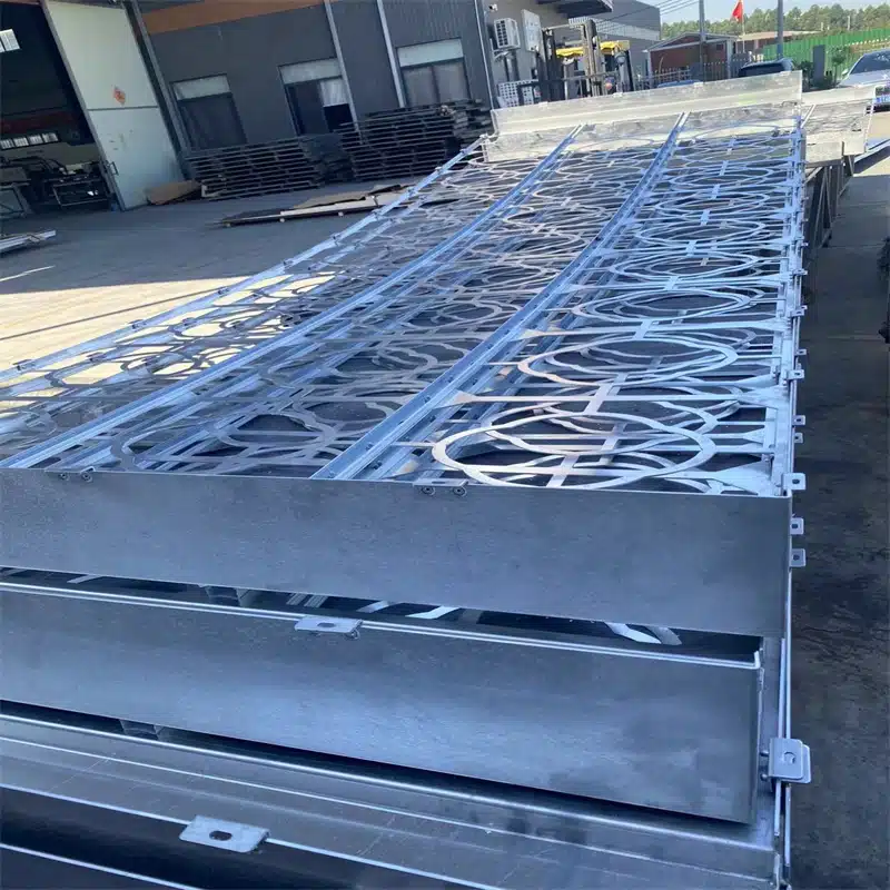 Paneles de pared de aluminio a medida
