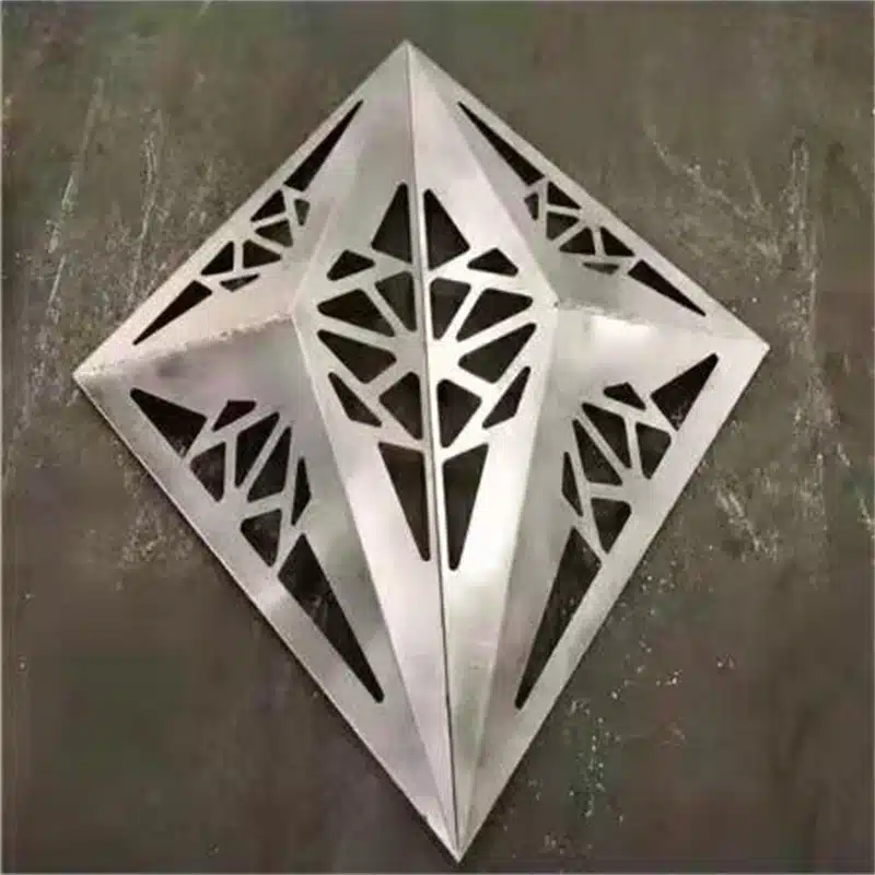 Irregular Aluminum Cladding Perforated Panel