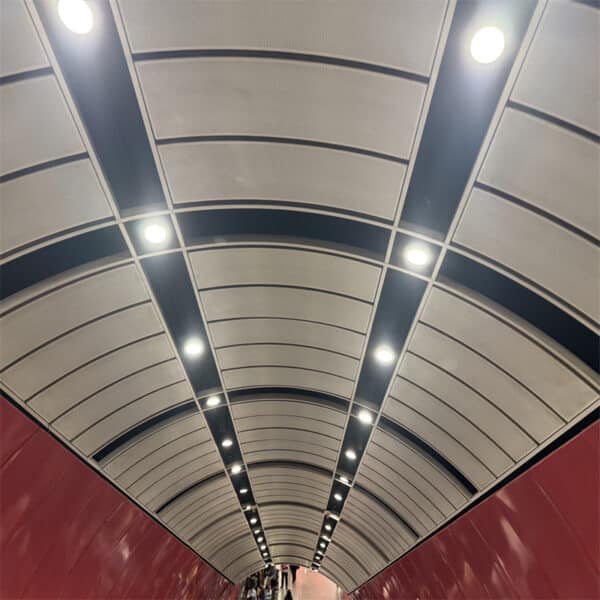 Acoustic Subway Aluminum Perforated Ceiling