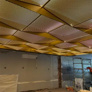 Restaurante clásico europeo Techo de aluminio perforado