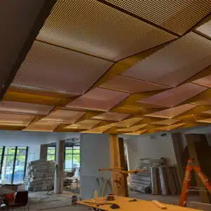 أسقف من الألومنيوم الفاخر للمطاعم