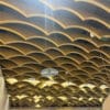 Restaurant Wave-shaped Suspended Ceiling
