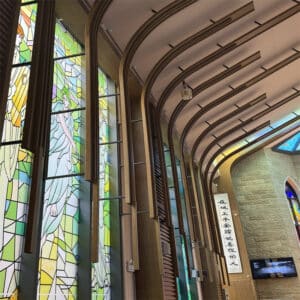 Religious Style Decorative Aluminum Baffle Tube