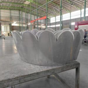 Artistic Flower Pattern Aluminum Veneer