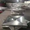 Mall Pared de chapa de aluminio abombada hacia el interior