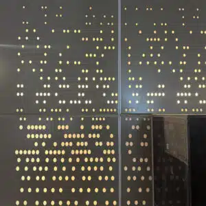 Hotel Aluminum Perforated Facade